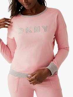 DKNY Signature Logo Joggers Pyjama Set - view 2, Viola