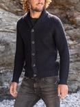 Celtic & Co. Wool Waffle Stitch Cardigan