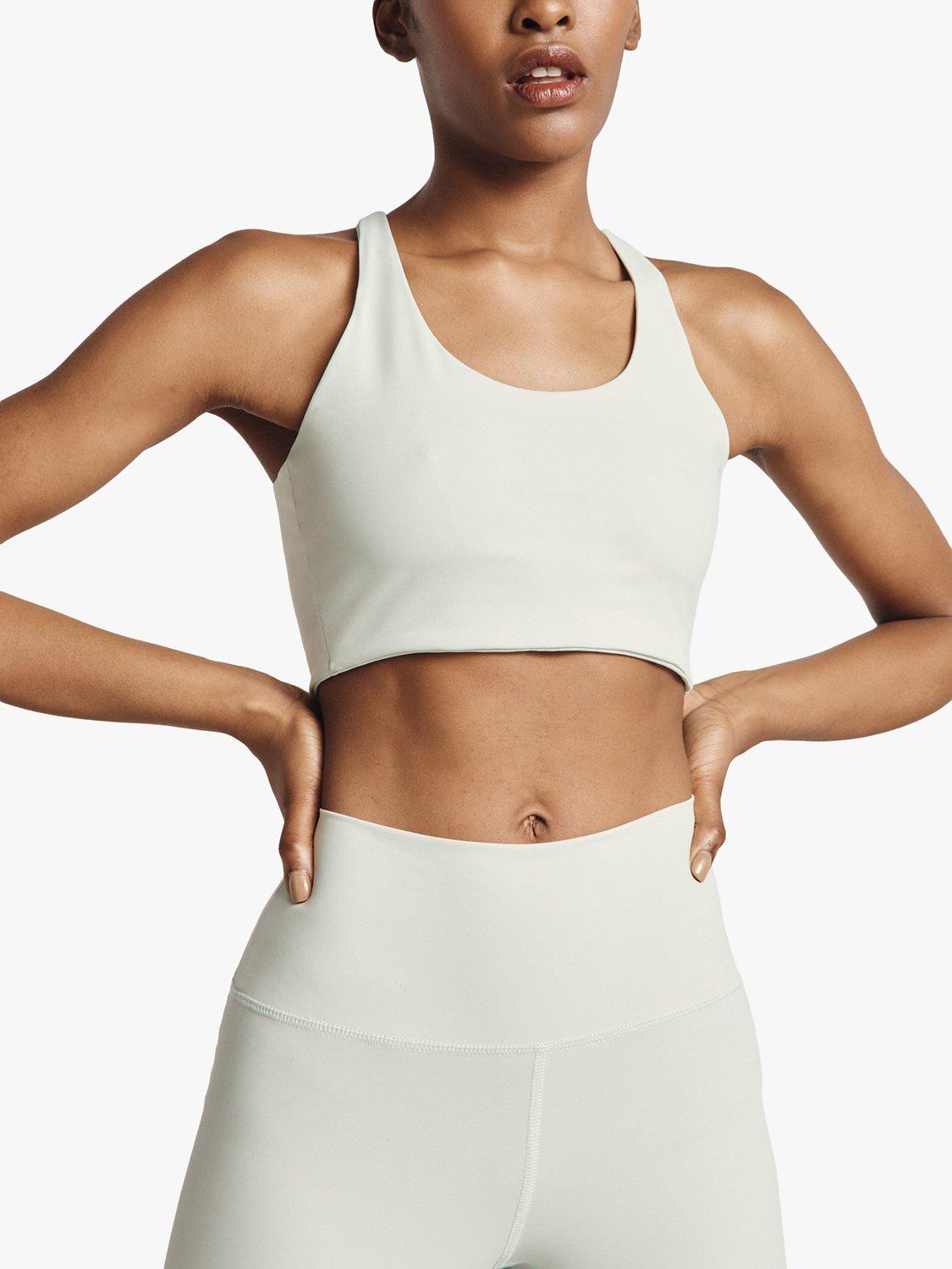 Ghost Classic Racer Back Sports Bra, Mint Green, S