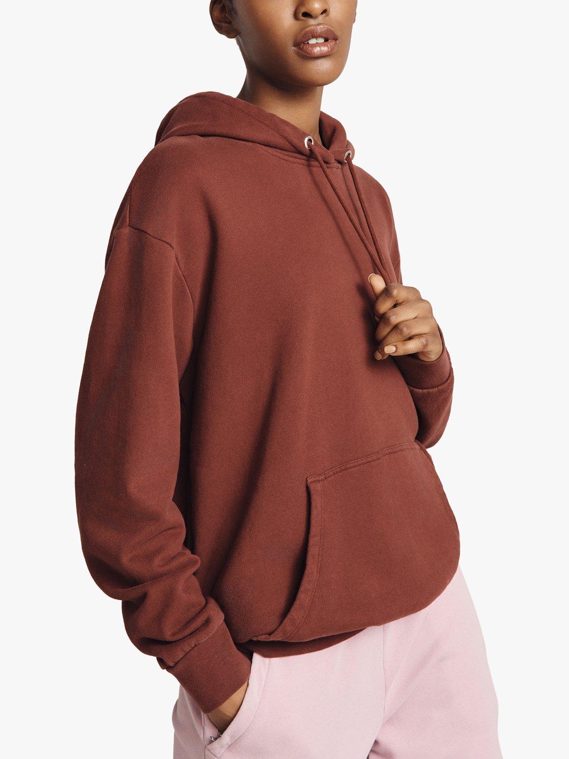 Ghost Organic Cotton Hoodie, Bordeaux, XS