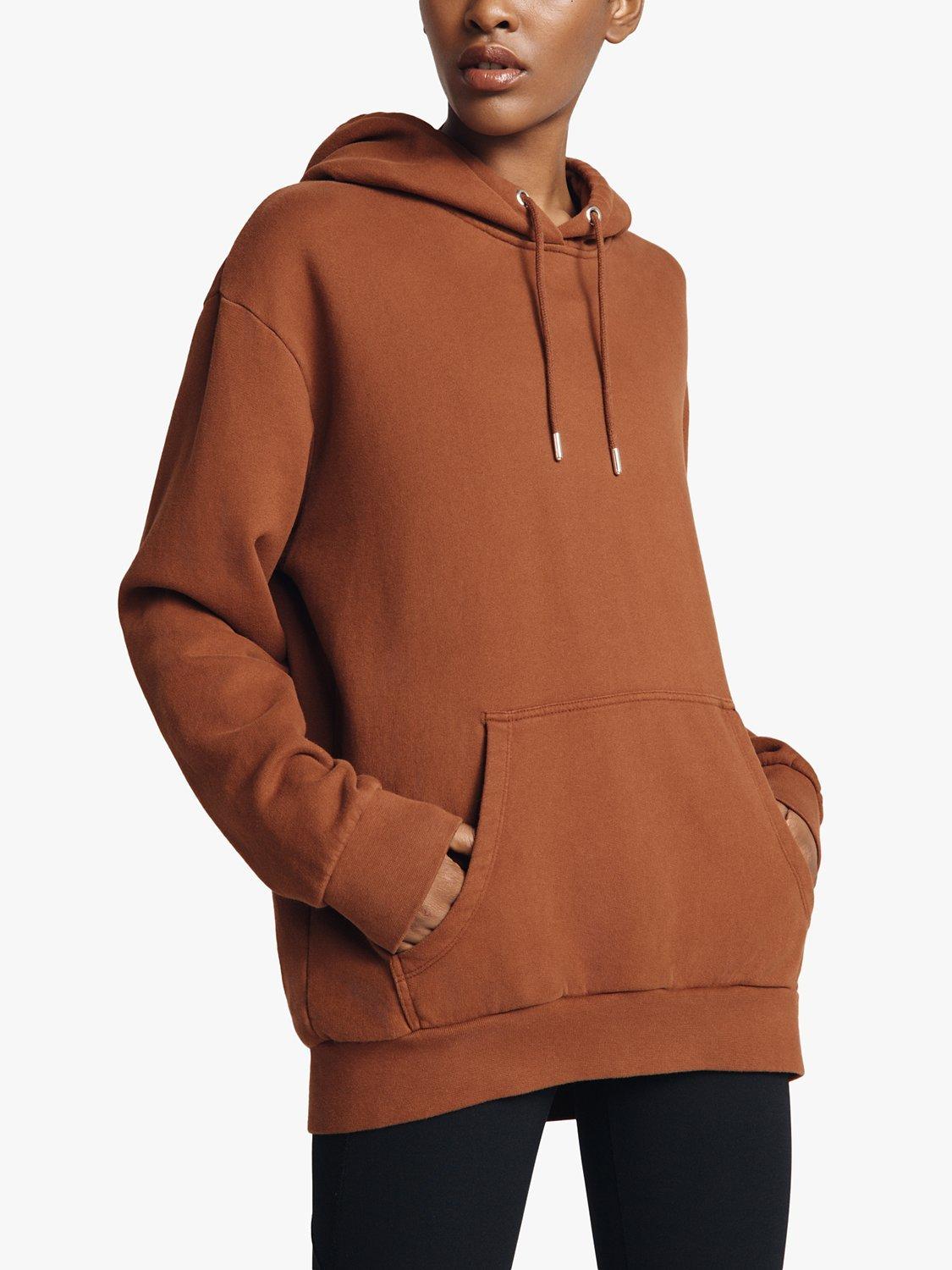 Ghost Organic Cotton Hoodie, Coffee