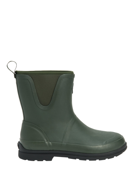 Muck Originals Pull On Mid Wellington Boots, Moss