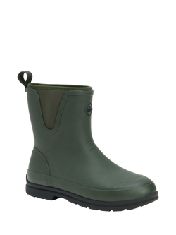 Muck Originals Pull On Mid Wellington Boots - view 2, Moss