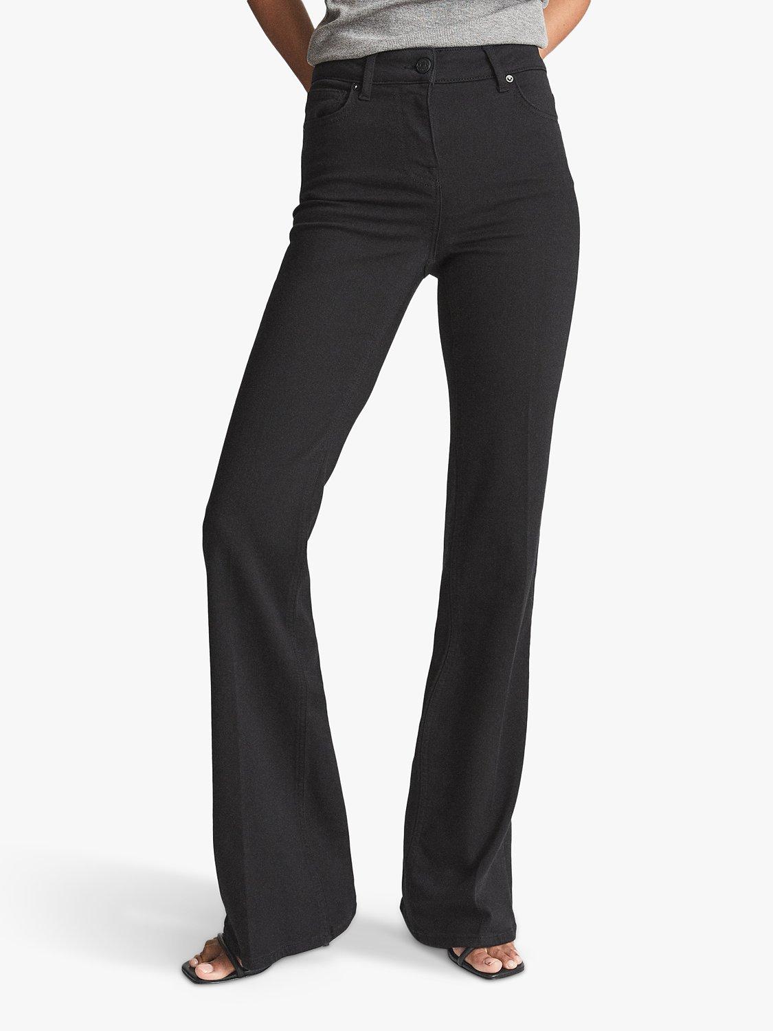 Reiss Beau High Waist Flared Jeans