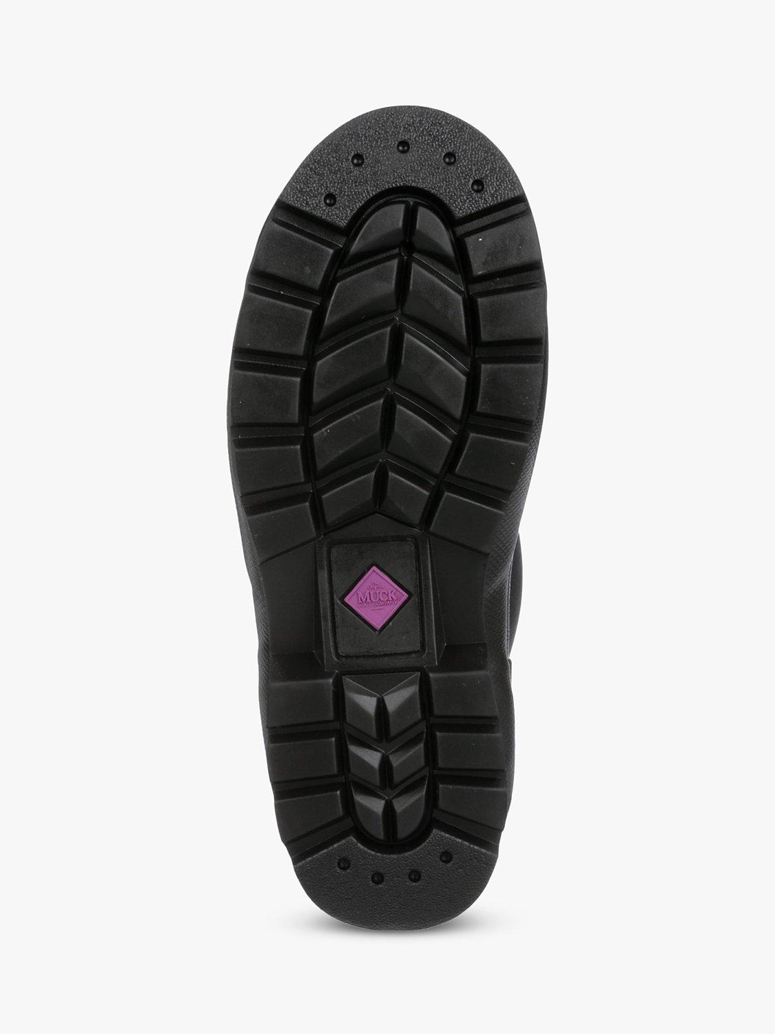 Product image 5 of 5, which shows Muck Chore Adjustable Slip On Tall Wellington Boots, Black, 3
