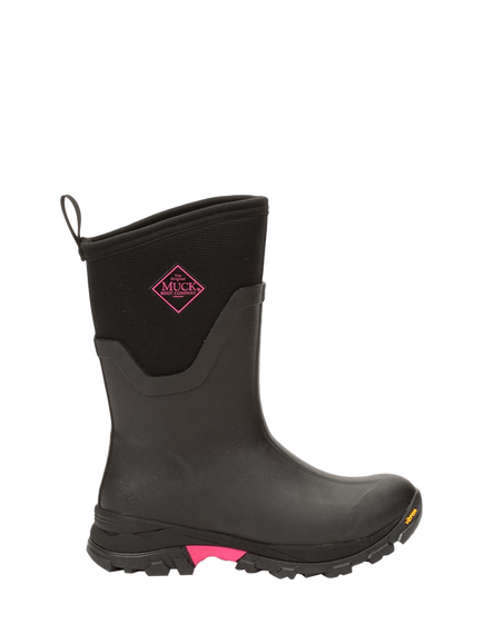 Muck Arctic Ice Mid Wellington Boots, Black