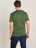 John Lewis Supima Cotton Jersey Crew Neck T-Shirt, Khaki