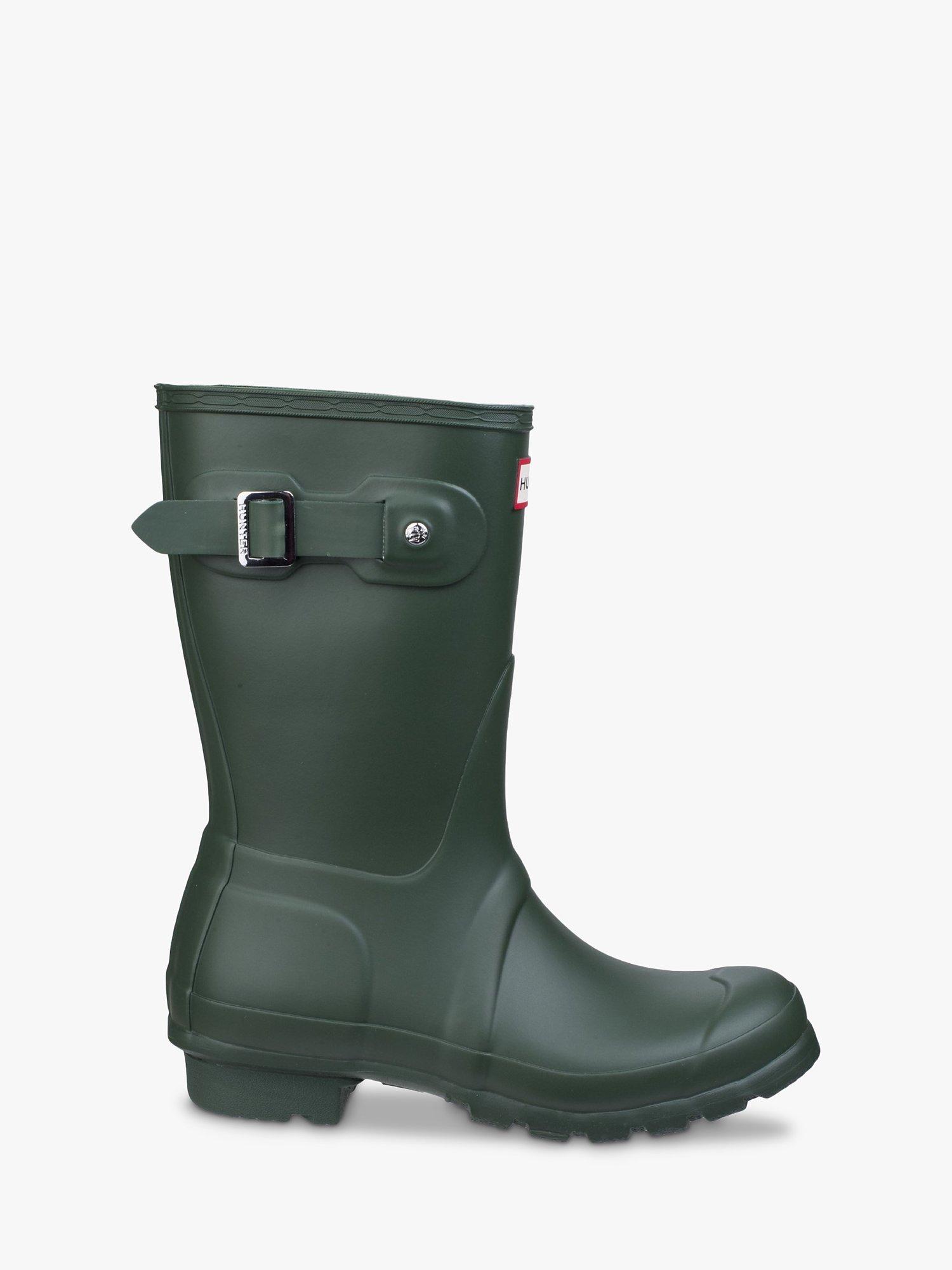 Hunter Original Short Wellington Boots Hunter Green