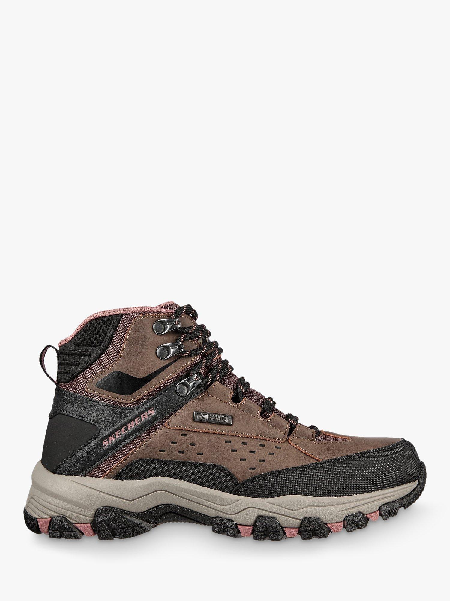Skechers Relaxed Fit Selmen My Turf Hiking Boots, Chocolate