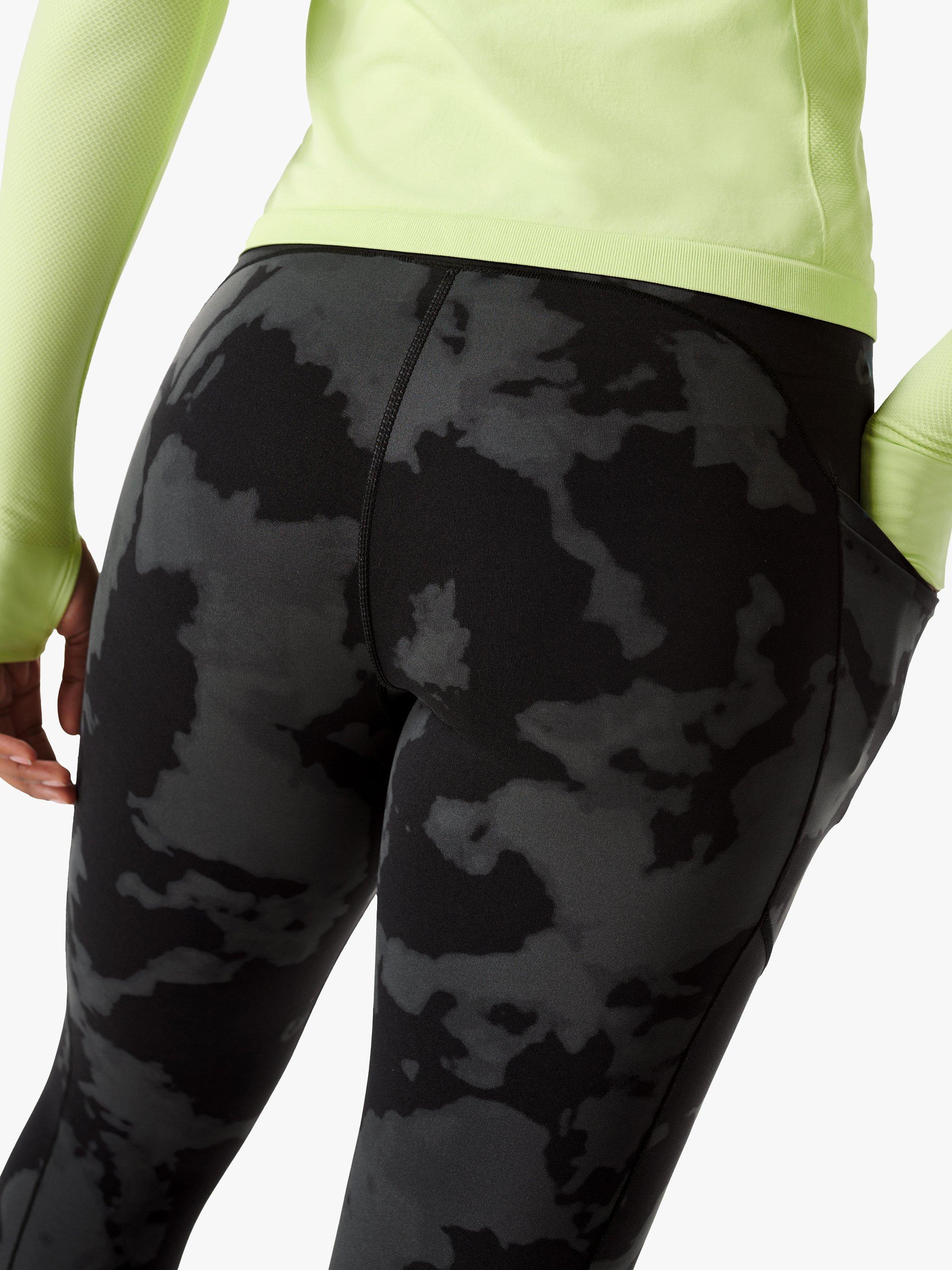 Product image 6 of 7, which shows Sweaty Betty Power Ultra Sculpt High Waisted Gym Leggings, Black Fade, XXS
