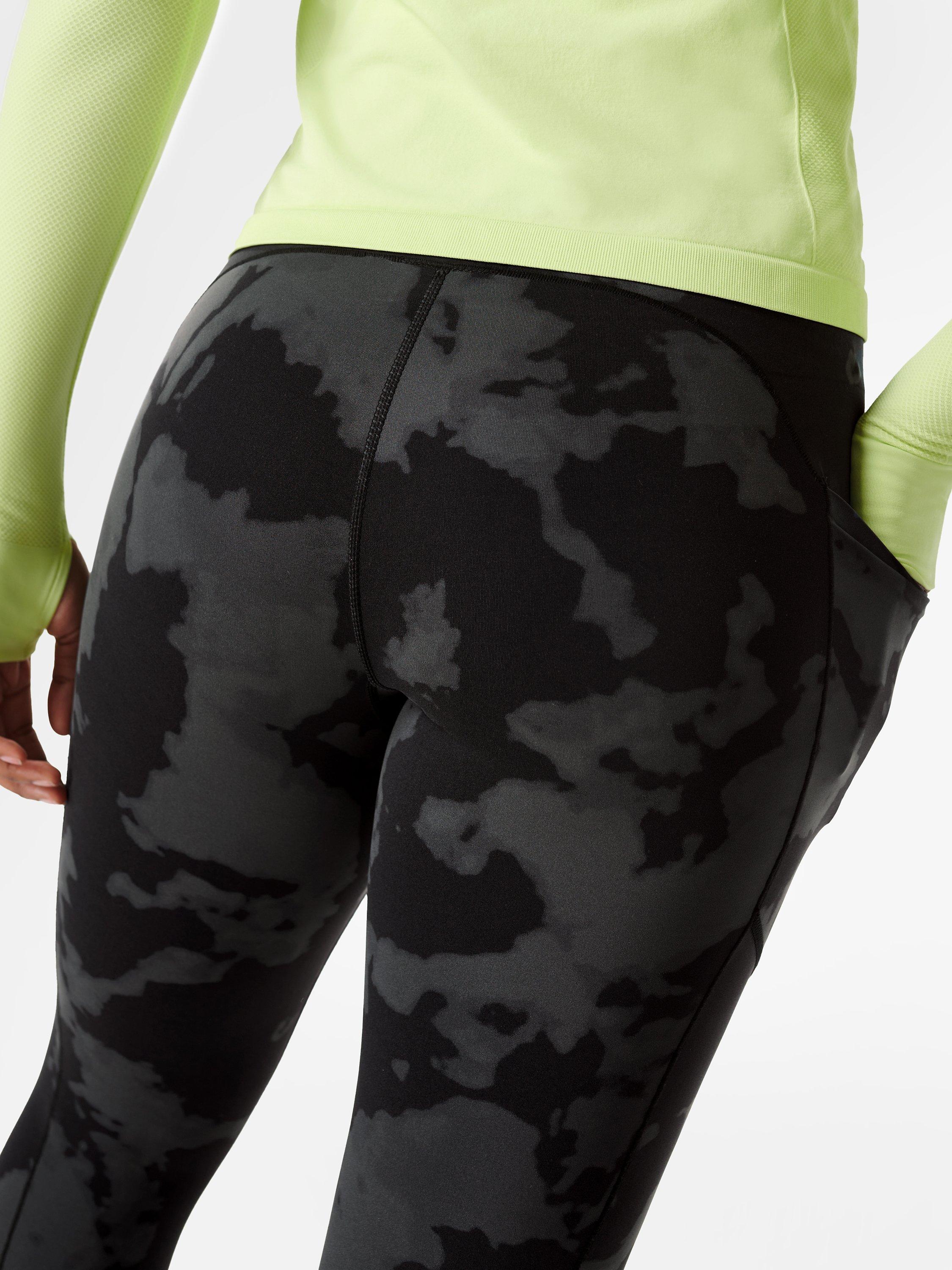 Product image 7 of 7, which shows Sweaty Betty Power Ultra Sculpt High Waisted Gym Leggings, Black Fade, XXS