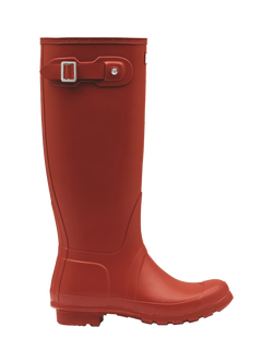 Hunter Original Tall Wellington Boots, Military Red