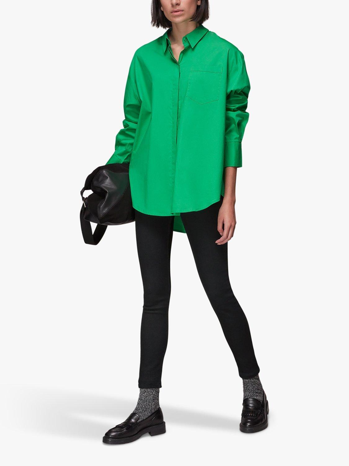 Product image 1 of 5, which shows Whistles Stretch Sculpted Jeans, Black, 26