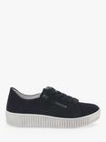 Gabor Wisdom Suede Flatform Trainers