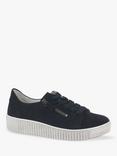 Gabor Wisdom Suede Flatform Trainers