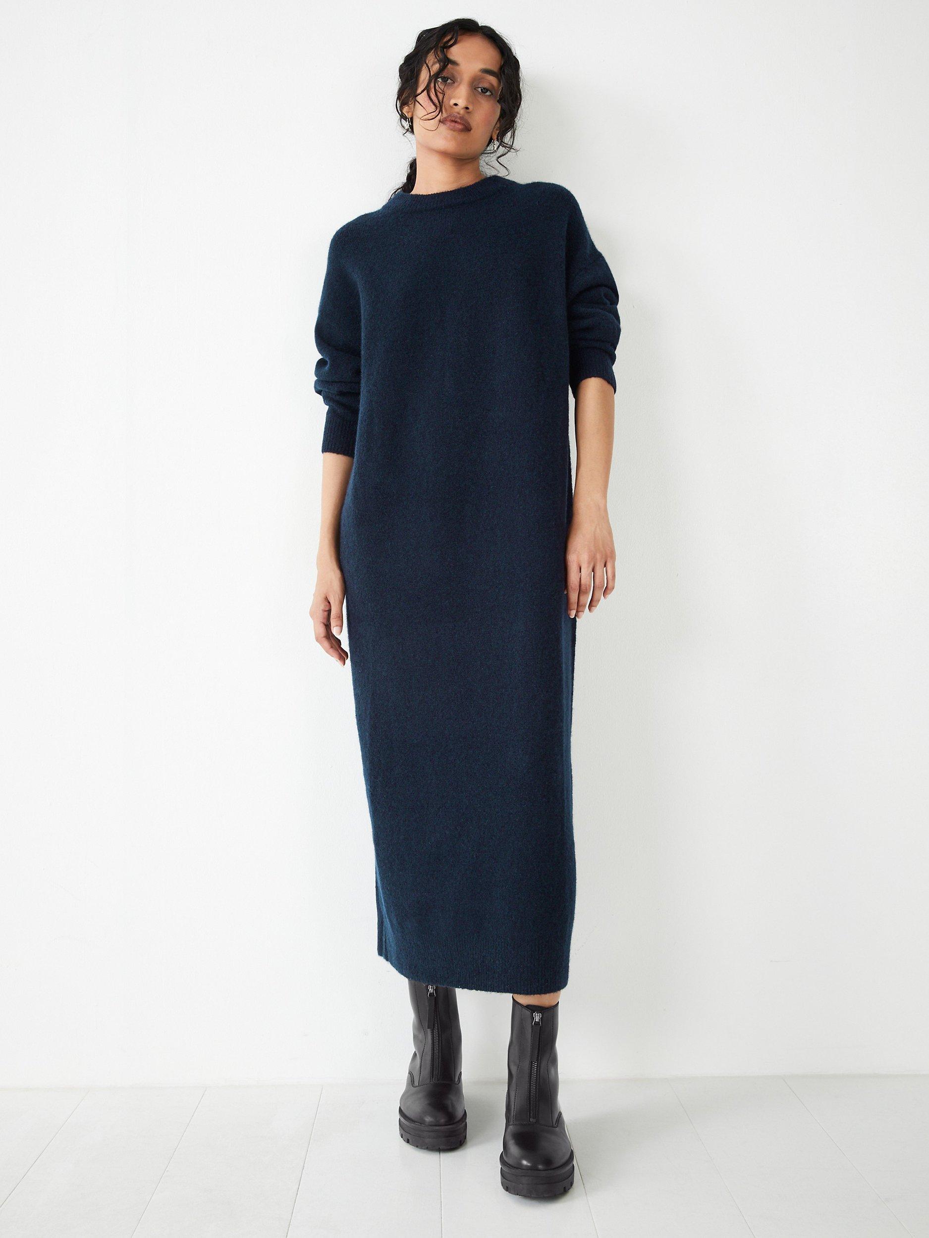 HUSH Fallon Crew Knitted Dress