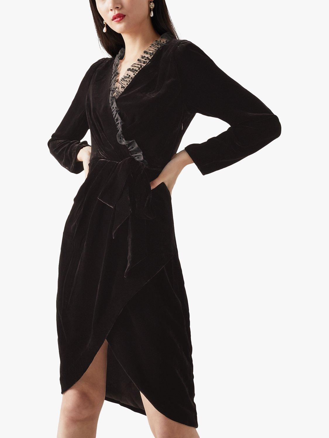 L.K.Bennett Grettel Wrap Dress, Black
