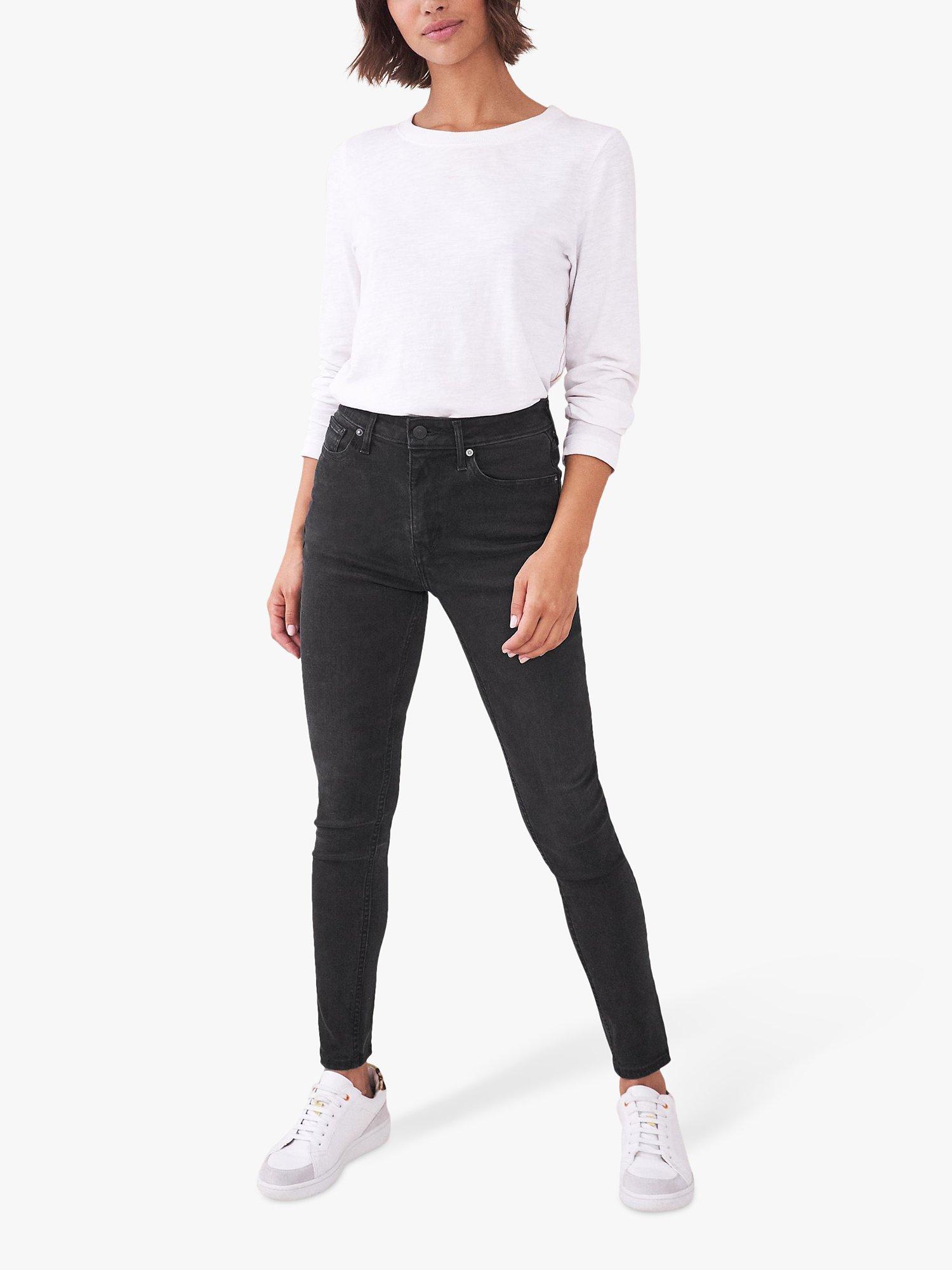 White Stuff Amelia Skinny Jeans, Black