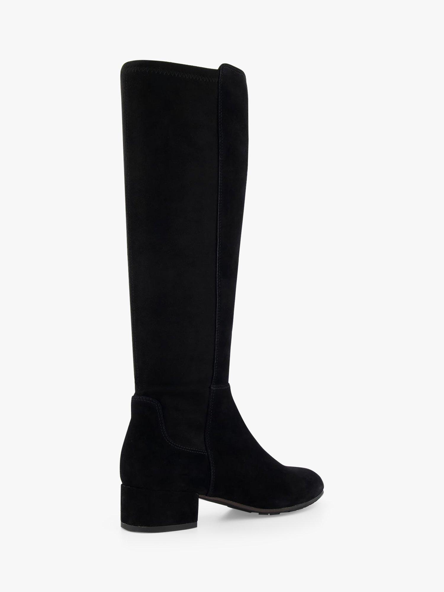 Knee high suede boots uk best sale