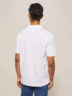 John Lewis Short Sleeve Supima Cotton Jersey Polo Shirt - view 2, White