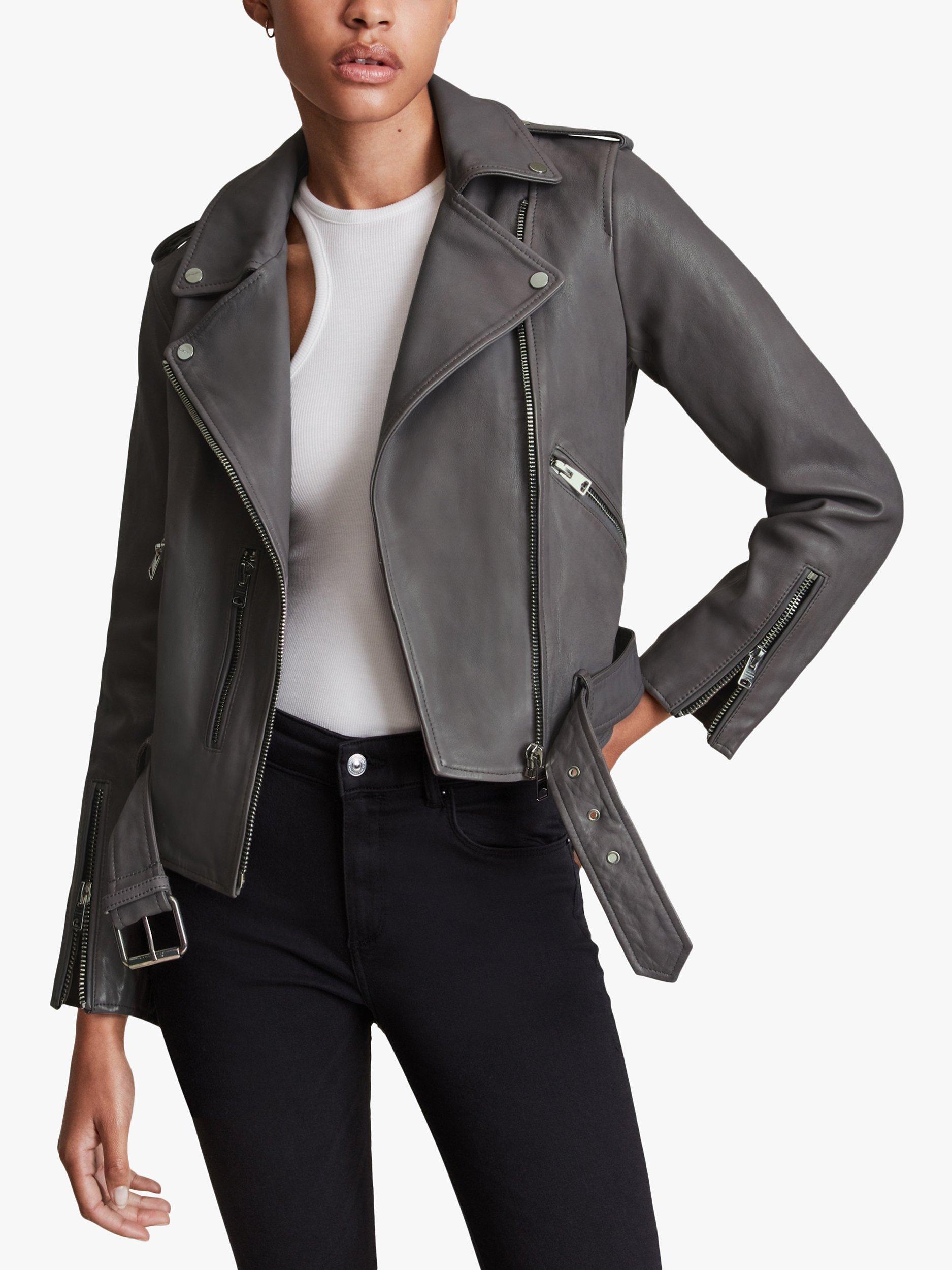 AllSaints Balfern Leather Biker Jacket