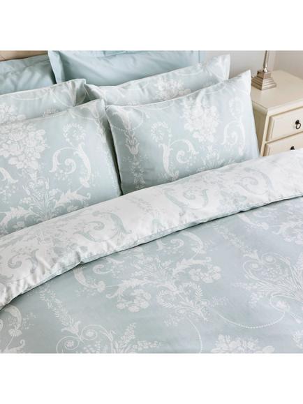 Laura Ashley Josette 200 Thread Count Duvet Cover Set - view 2, Duck Egg