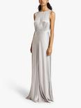 Ghost Alexia Satin Maxi Dress