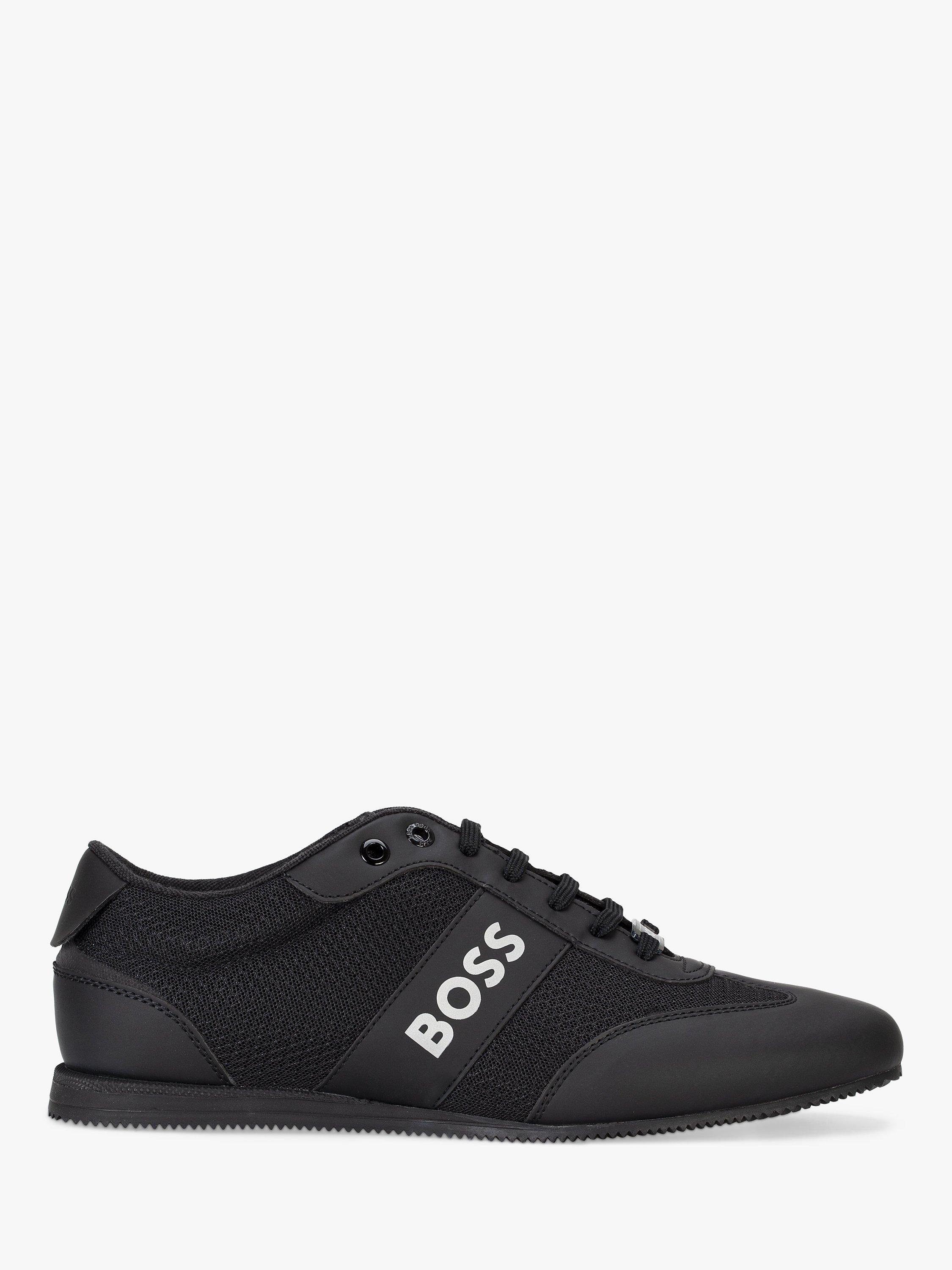 BOSS Rusham Low Trainers, Black