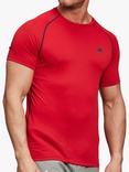 Raging Bull Performance Short Sleeve Gym Top, Red