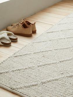 John Lewis Guernsey Rug - view 2, Ivory