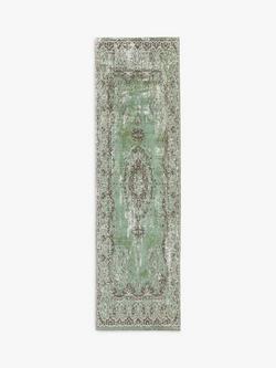 John Lewis ANYDAY Jaipur Runner, Dusty Green