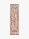 John Lewis Jaipur Runner, L240 x W70 cm, Pink