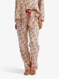 Playful Promises Bouffants Cheetah in Heels Pyjama Bottoms, Mixed Print