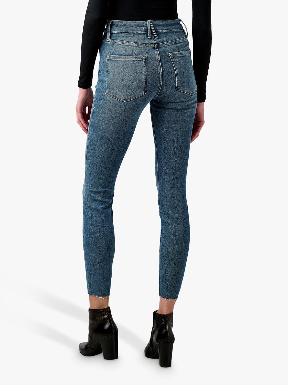 Product image 2 of 5, which shows Good American Good Legs Skinny Jeans, Blue, 12
