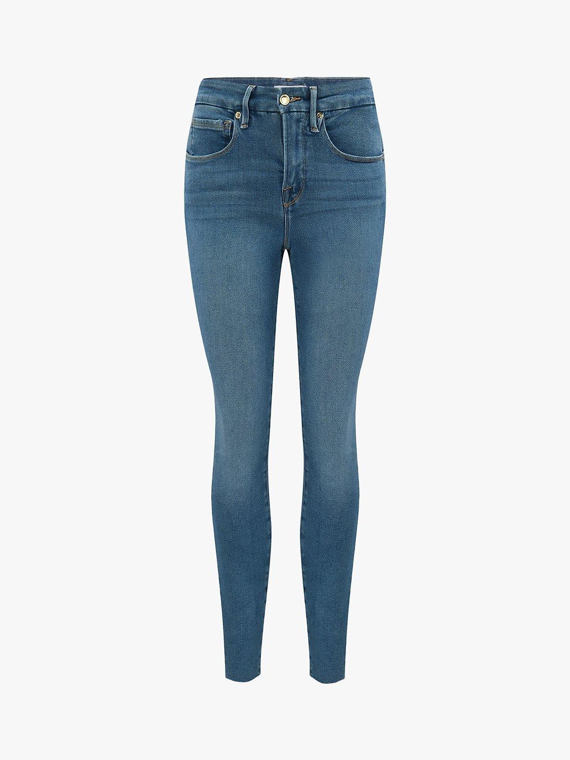 Product image 4 of 5, which shows Good American Good Legs Skinny Jeans, Blue, 12
