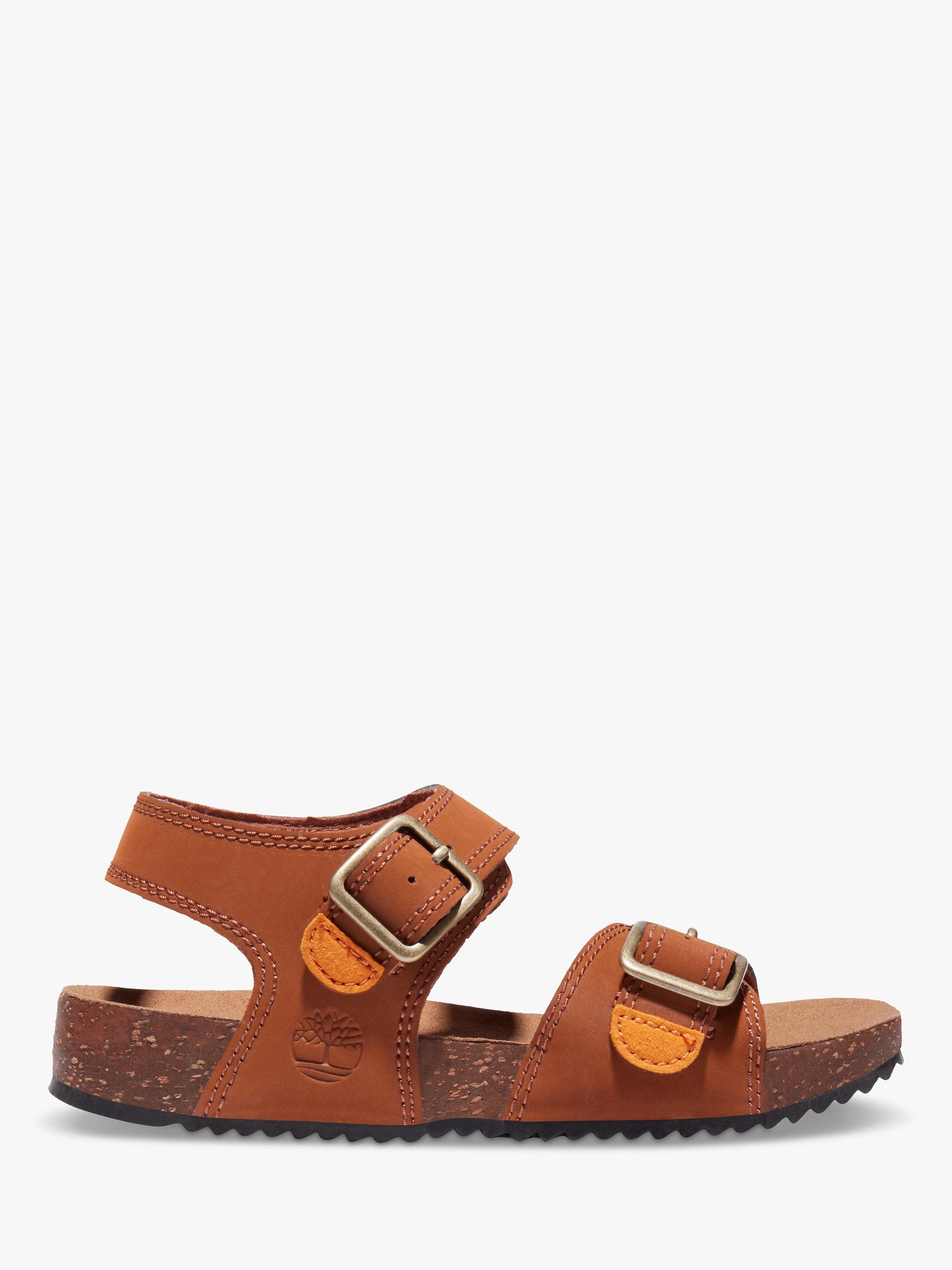 Timberland Children's Castle Island Sandals, Tan