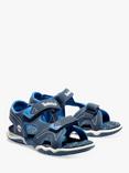 Timberland Children's Adventure Seeker Riptape Sandals, Bright Blue