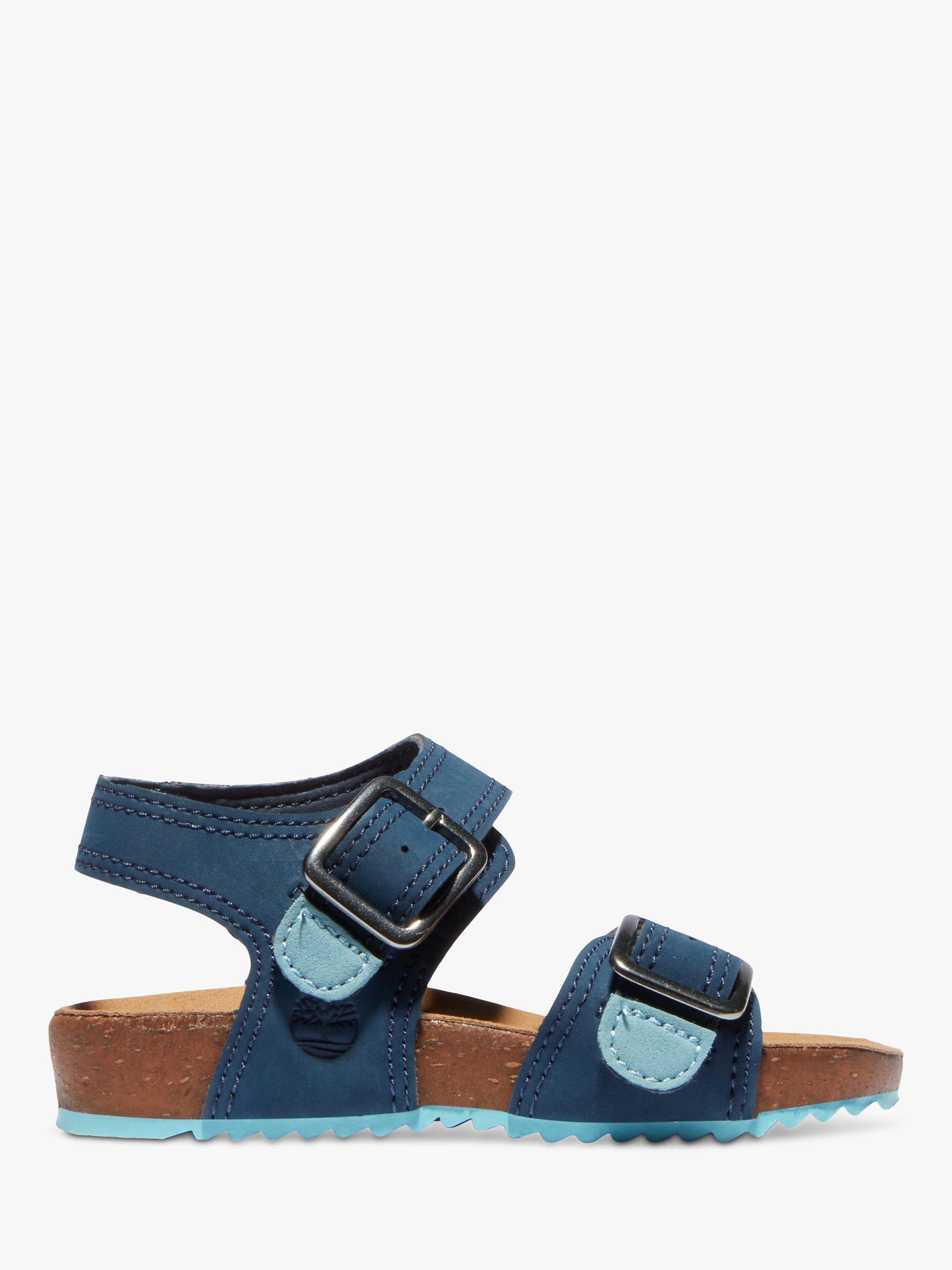Timberland Children's Castle Island Sandals, Navy