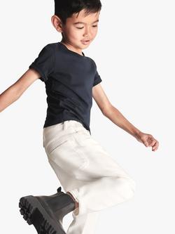 Reiss Kids' Bless Cotton T-Shirt, Navy
