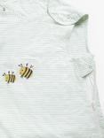 John Lewis Oh My Darling Bee & Stripe Print Sleeping Bag, 1 Tog, Pack of 2, Multi