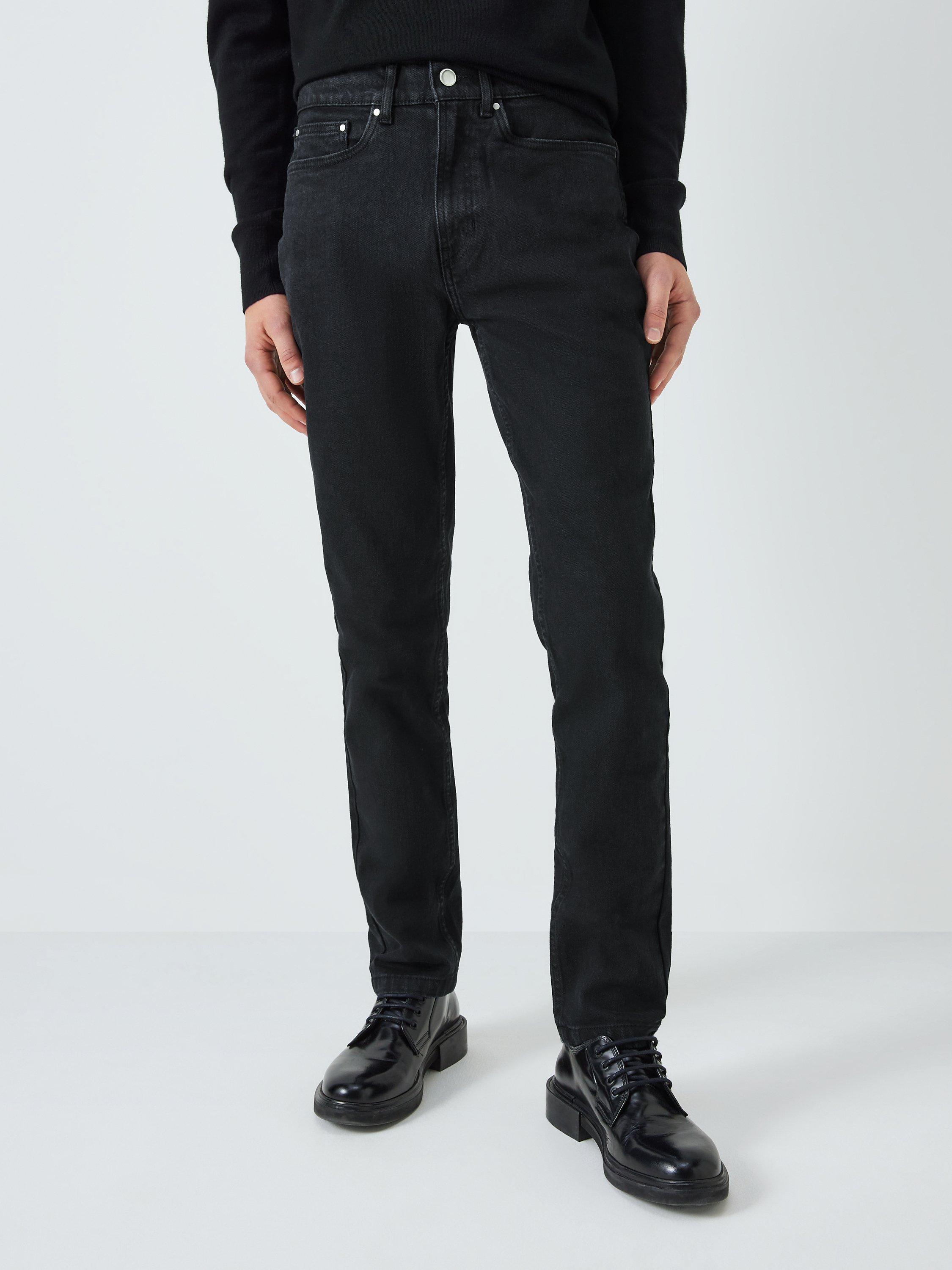 Kin Slim Tapered Fit Denim Jeans, Black