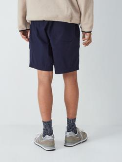 John Lewis ANYDAY Cotton Ripstop Shorts - view 2, Navy