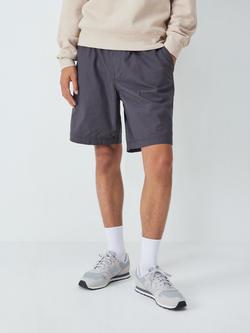 John Lewis ANYDAY Cotton Ripstop Shorts, Midnight Grey