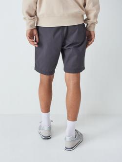 John Lewis ANYDAY Cotton Ripstop Shorts - view 2, Midnight Grey