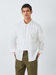 John Lewis Linen Regular Fit Shirt, White