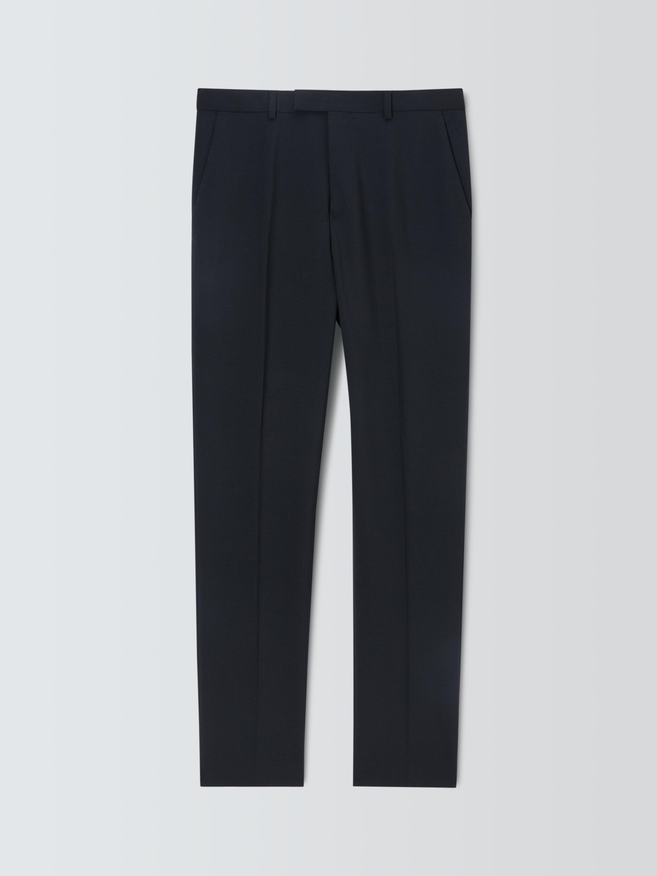 Product image 4 of 7, which shows Kin Wool Blend Slim Fit Suit Trousers, Navy, 40S