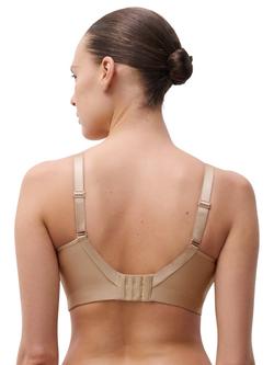 Chantelle Absolute Comfort Memory Foam Non Wired Bra - view 2, Nude Almond