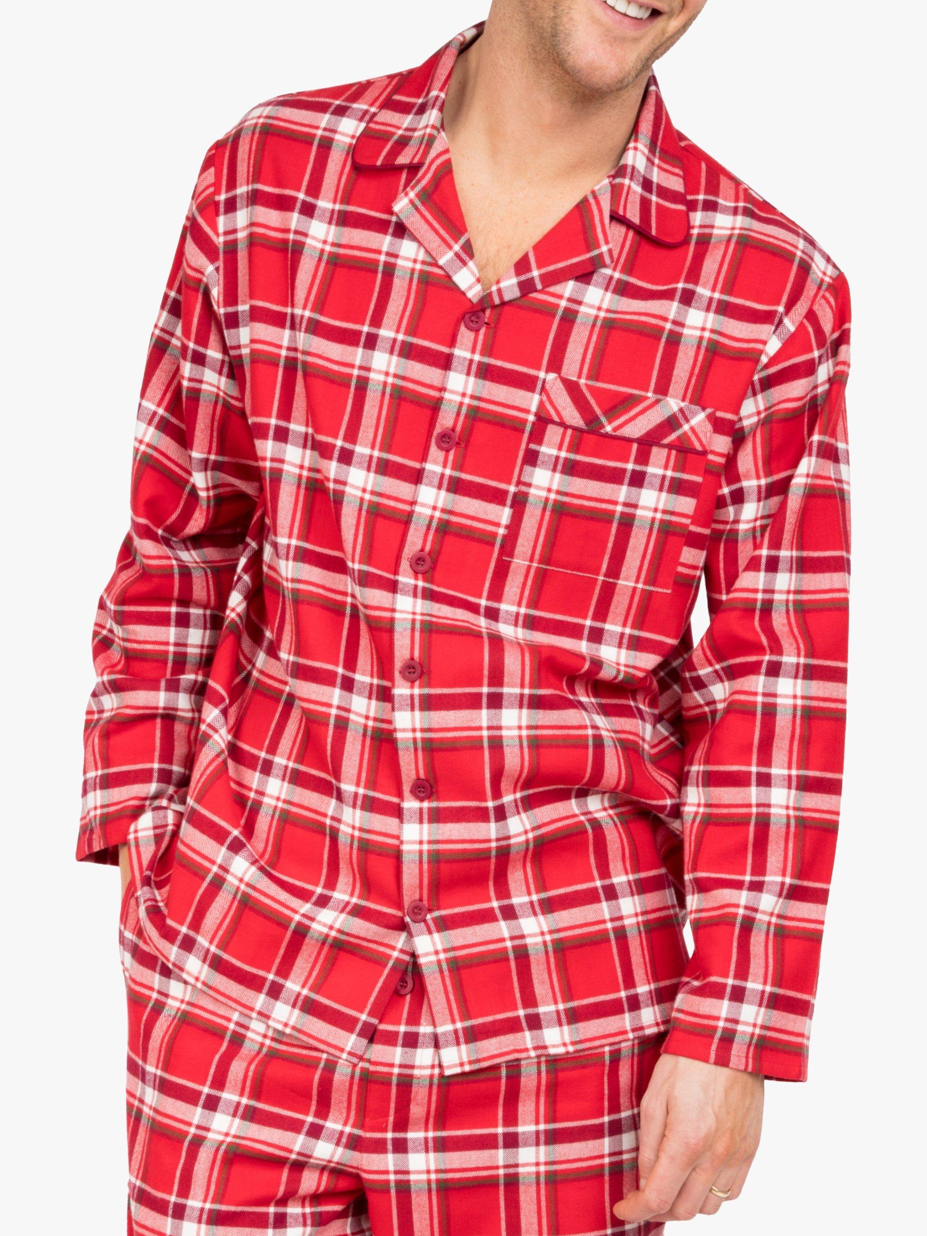 Cyberjammies Long Sleeve Check Pyjama Shirt