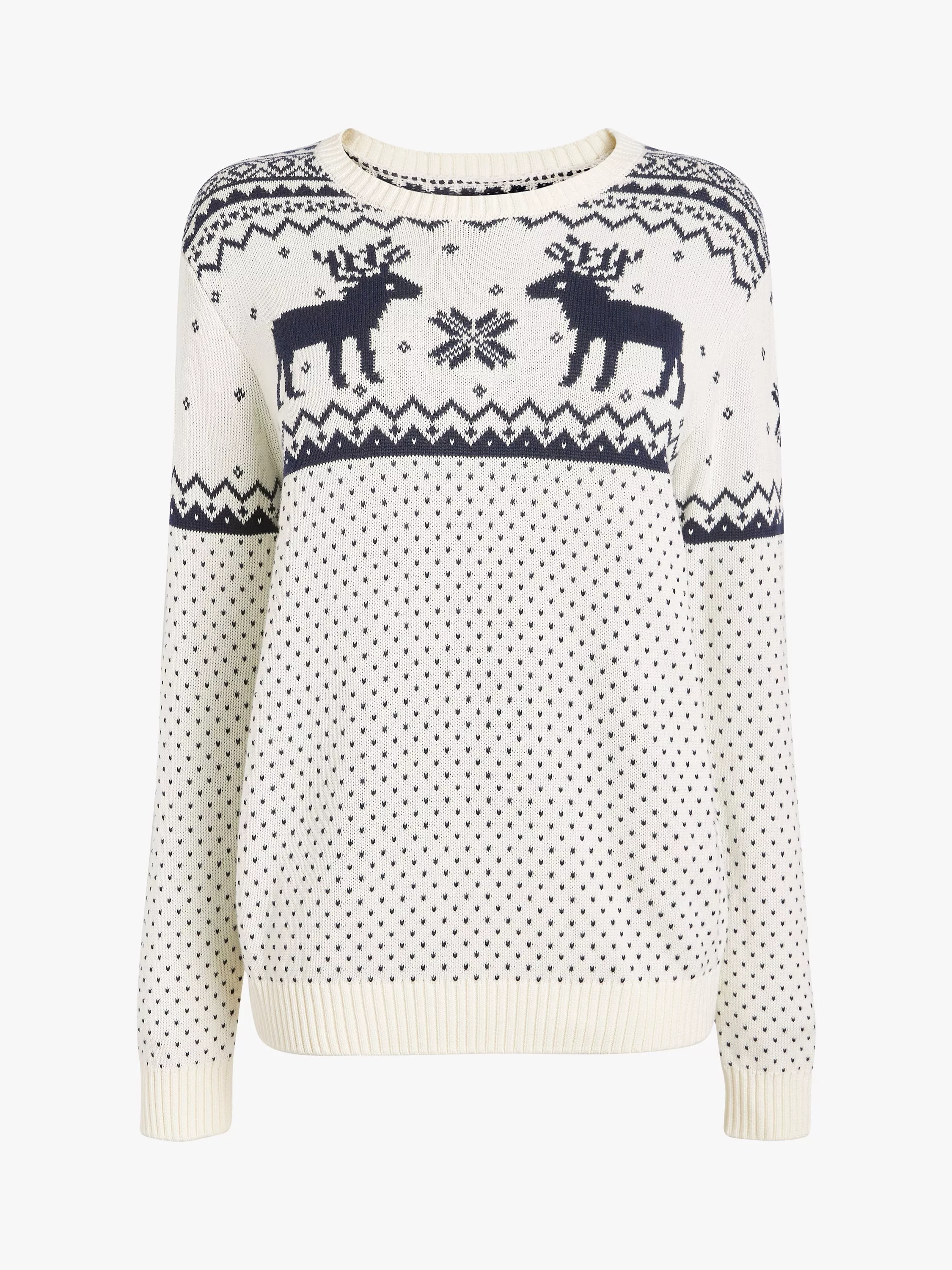 Cotton christmas jumpers ladies best sale