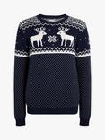 The Little Tailor Mens Fairisle Christmas Jumper